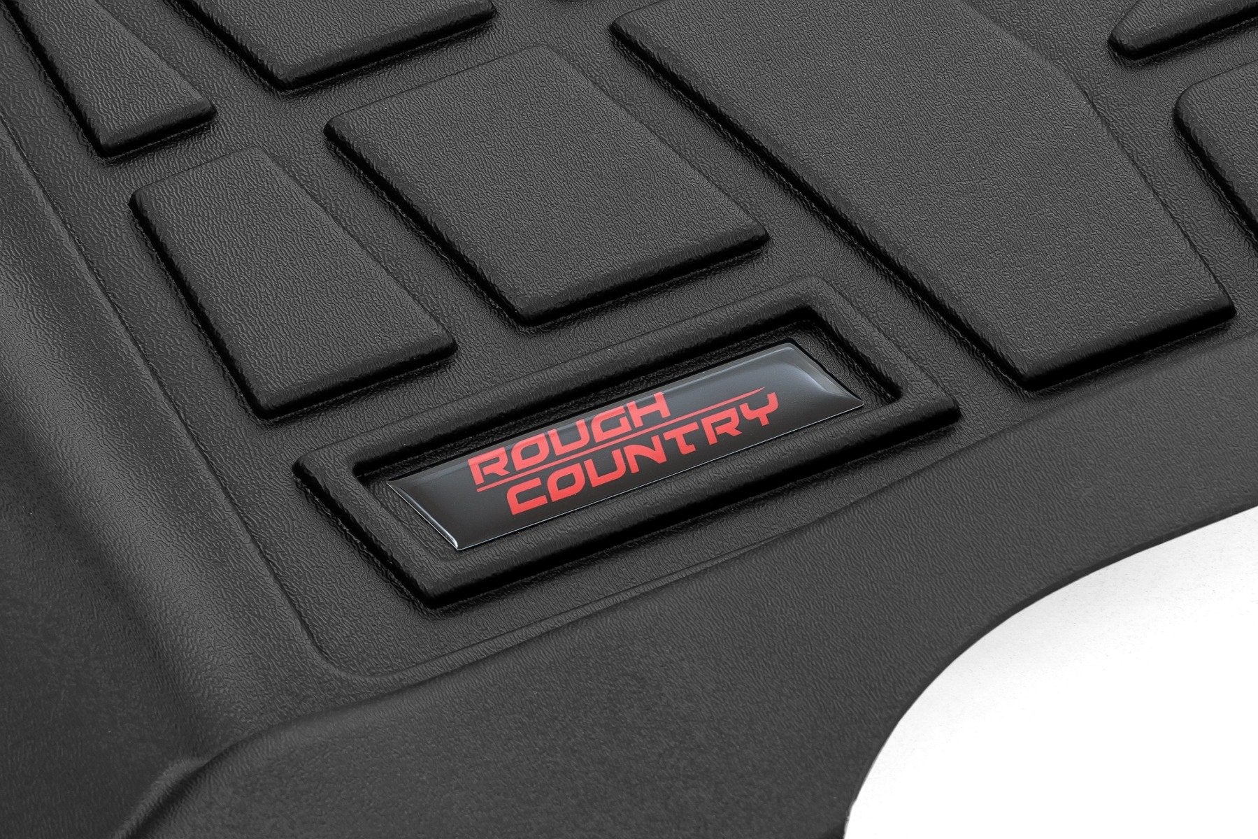 Rough Country Sure-Fit Floor Mats | Front & Rear | Chevy/GMC Canyon/Colorado 2WD/4WD (2023-2026) SM21313