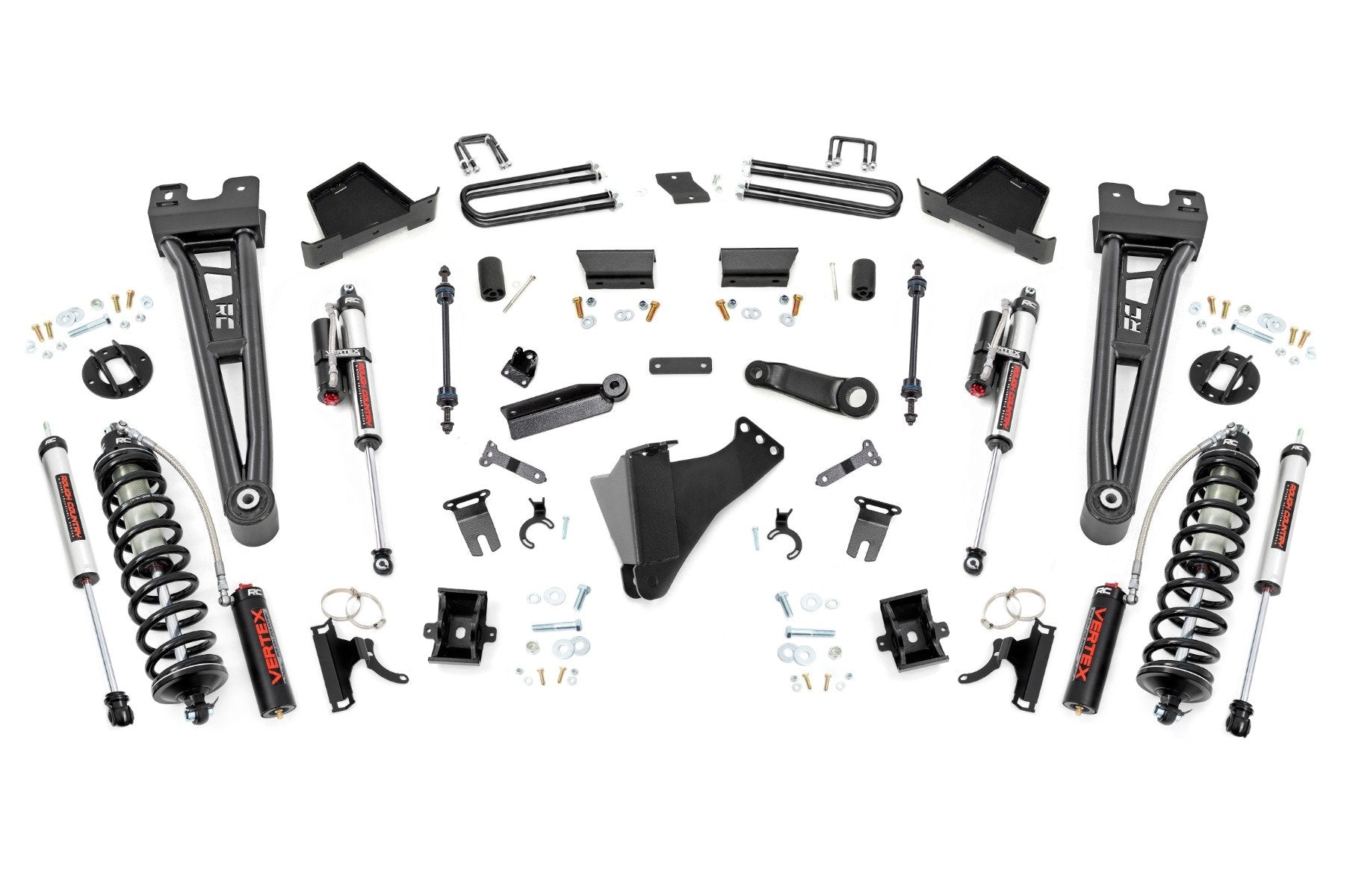 Rough Country 4.5" Lift Kit | R/A | C/O Vertex | for Ford F250/F350 23-25 400359