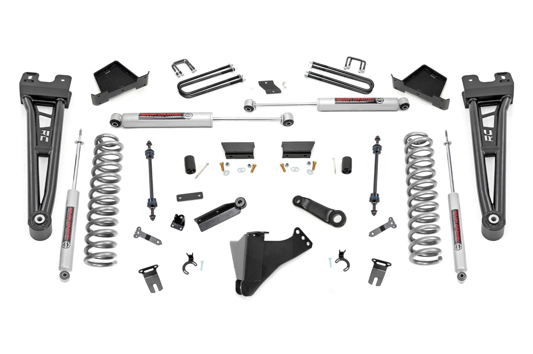Rough Country 4.5" Lift Radius Arm Diesel for Ford F250/F350 SuperDuty 4WD 23-25 400330