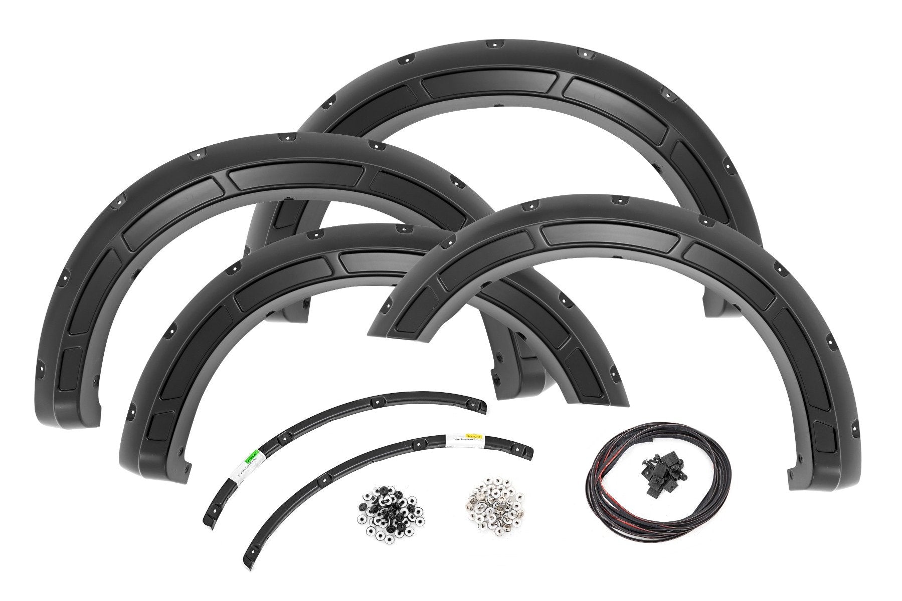 Rough Country Defender Pocket Fender Flare DR Avalanche for Ford F250/F350 23-25 A-F20231-DR