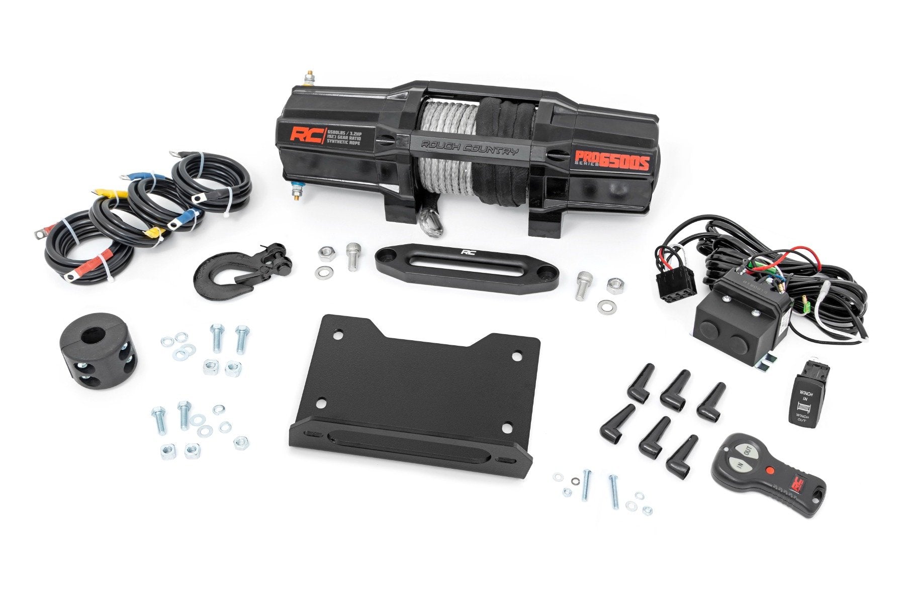 Rough Country Winch Mount | RS6500S | for John Deere Gator 835I 92095