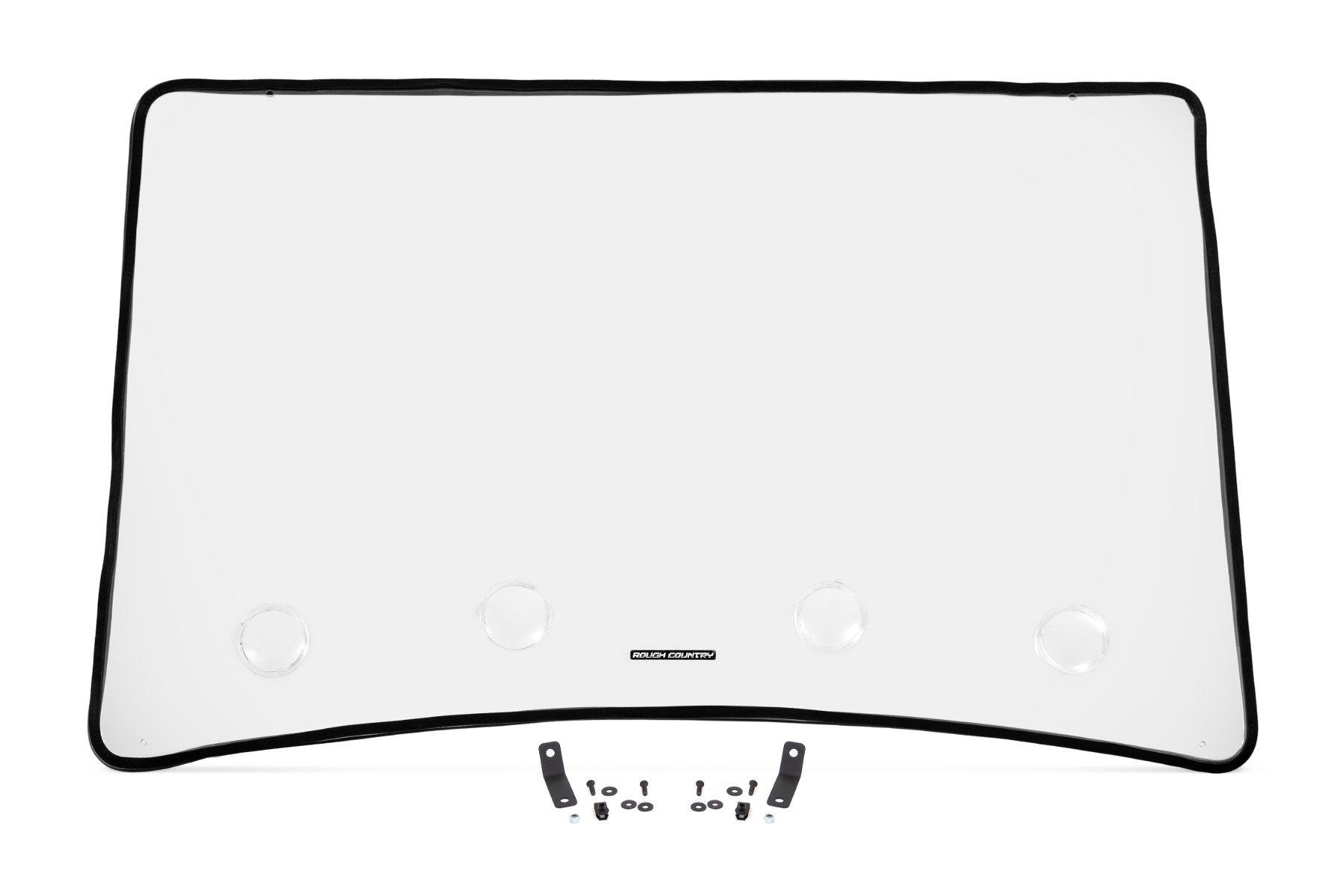 Rough Country Vented Full Windshield | Scratch Resistant | John Deere Gator XUV 835E 98222275