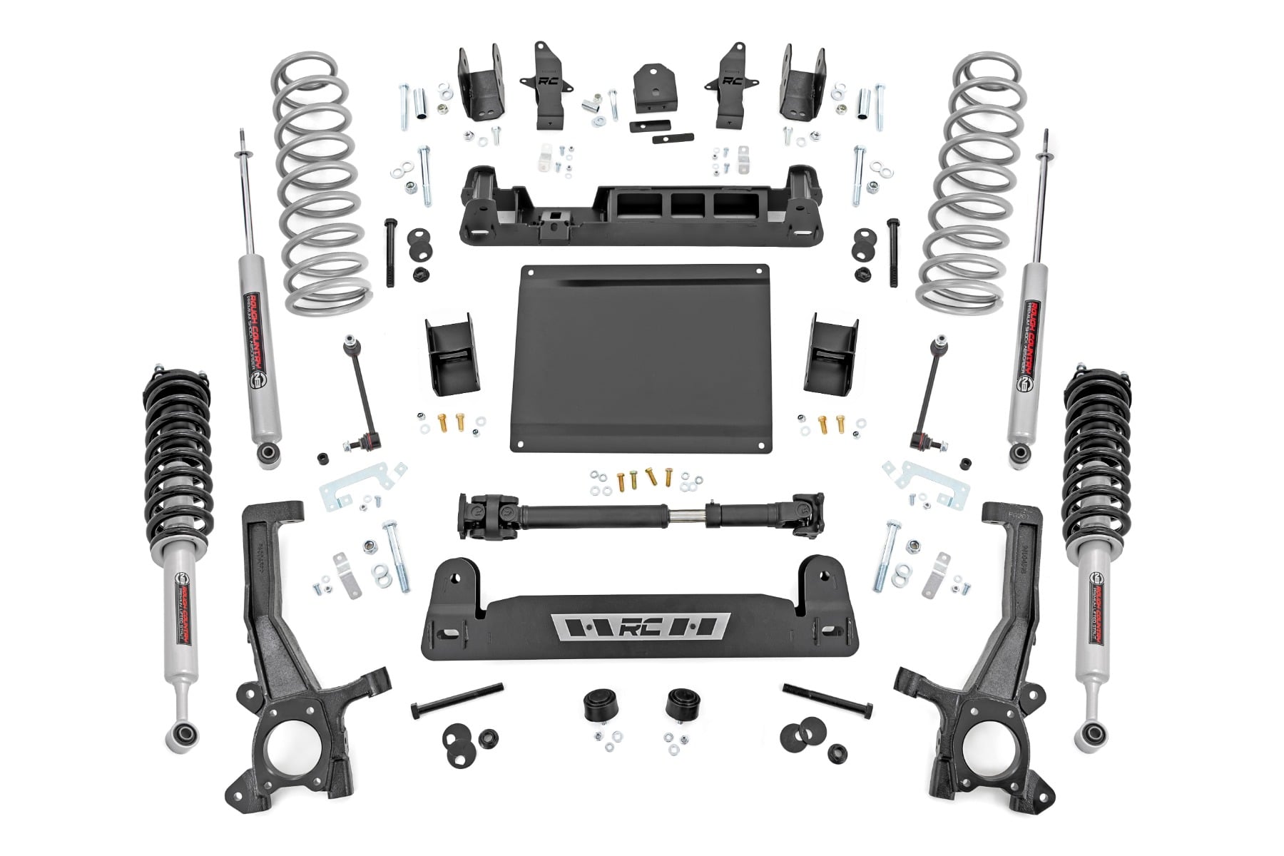 Rough Country 6" Lift Kit | N3 Strut | for Toyota Tacoma 2WD/4WD (2024-2026) 77231