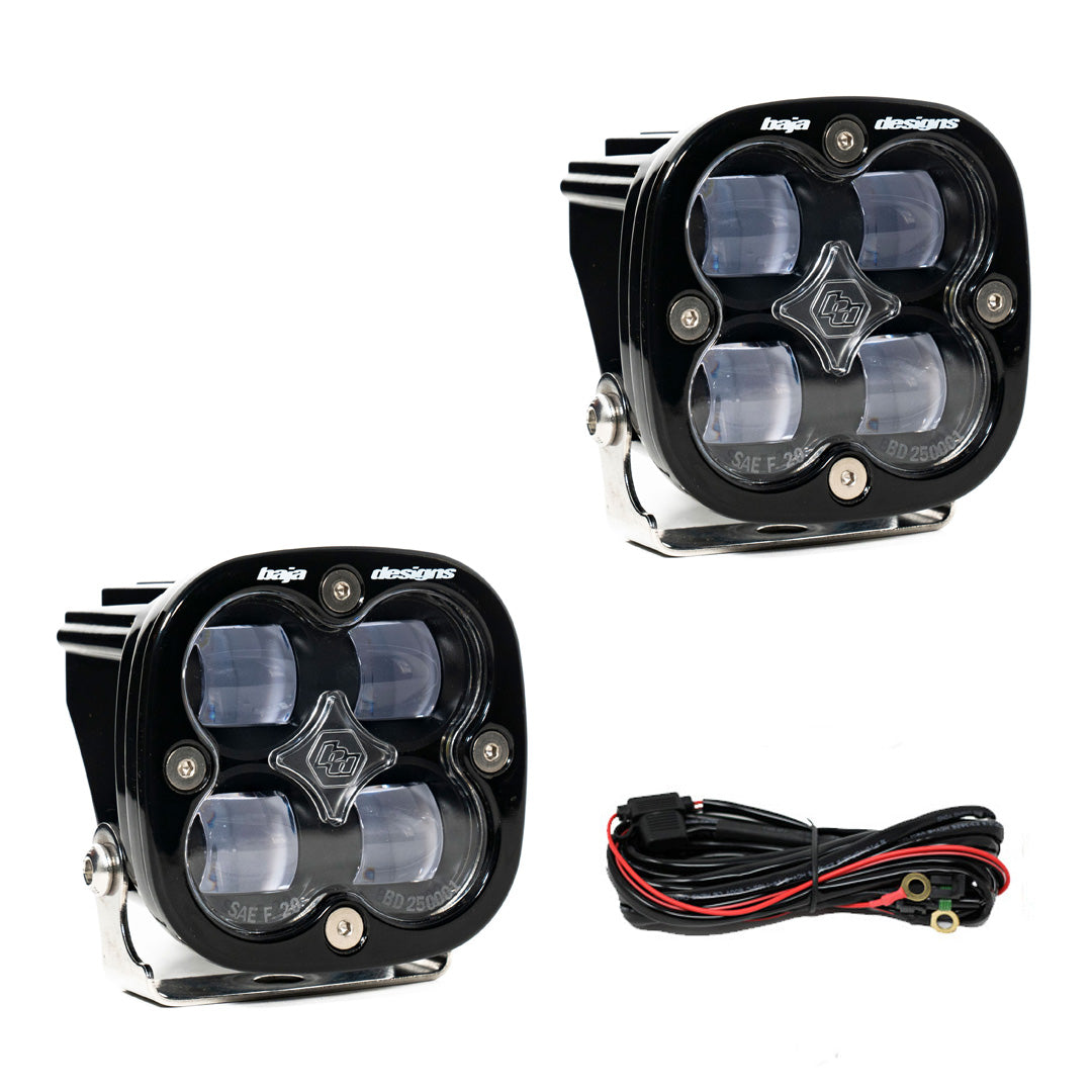 Squadron SAE LED Light Pod Pair (SAE Fog, Clear) -1