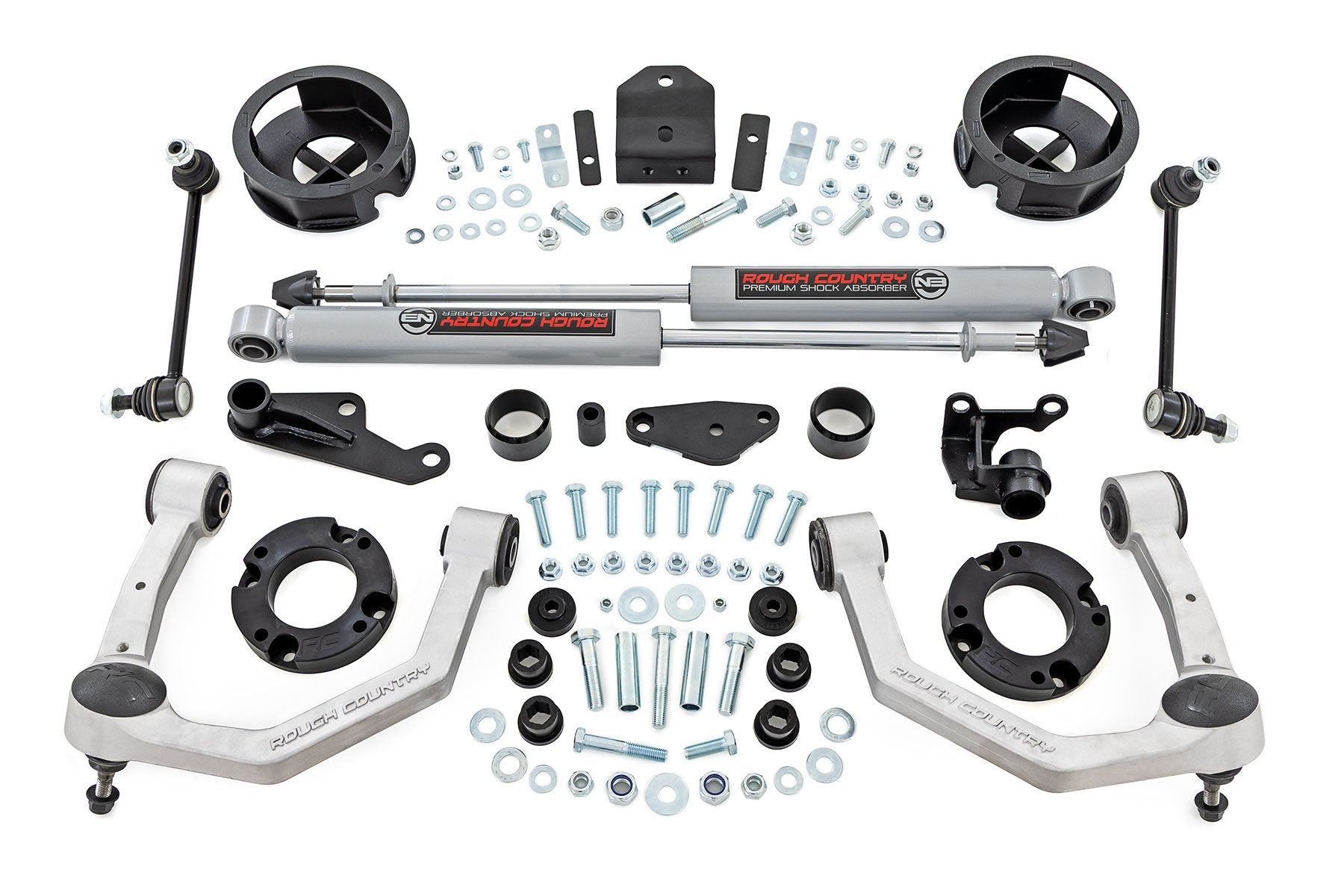 Rough Country 3.5" Lift Kit | TRD Offroad | for Toyota 4Runner 4WD 2025 76931