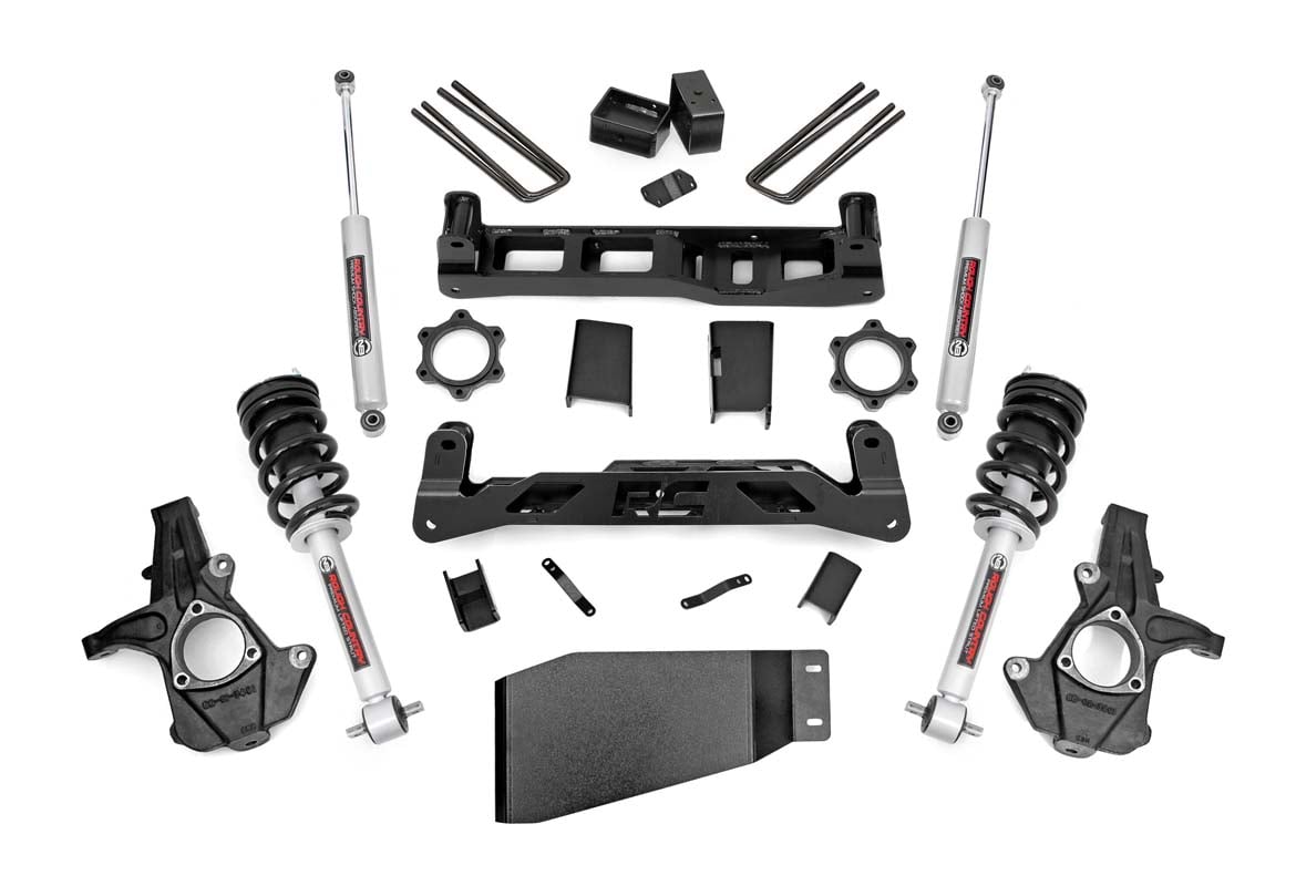 Rough Country 5in Suspension Lift Kit for Chevy GMC 1500 07-13 w/N3 Struts 26231