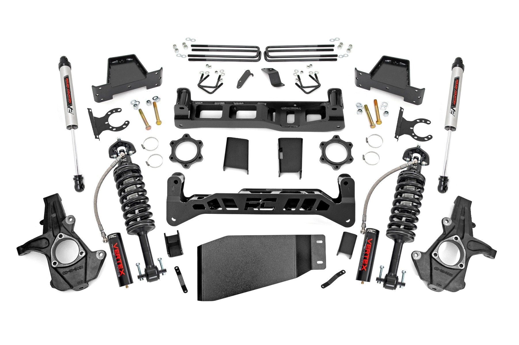 Rough Country 7.5in GM Suspension Lift Kit Vertex 07-13 1500 PU 26457