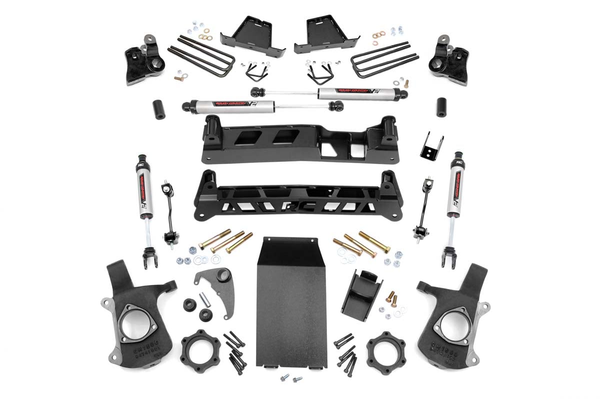 Rough Country 6in GM NTD Suspension Lift Kit 99-06 1500 PU 4wd 27270