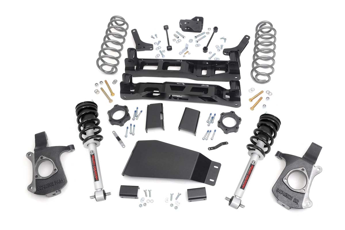Rough Country 5in GM Lift Kit w/N3 Struts 07-13 Tahoe/Yukon/Suburban/Yukon XL 28101