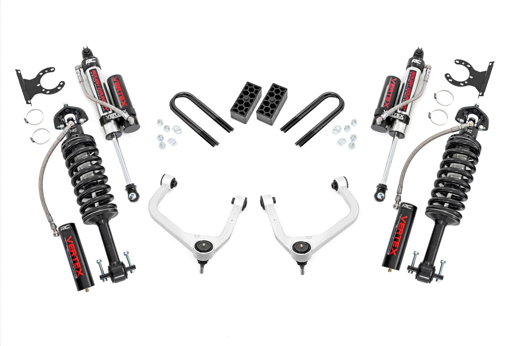 Rough Country 3.5 Inch Lift Kit Vertex Rear Mono Leaf Chevy Silverado 1500 22-25 28250