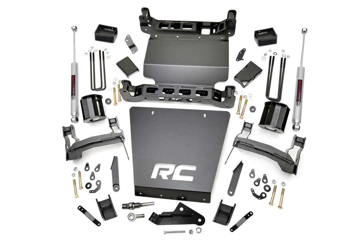 Rough Country 5" Suspension Lift Chevy Silverado & GMC Sierra 1500 w/N3 Shocks 29130