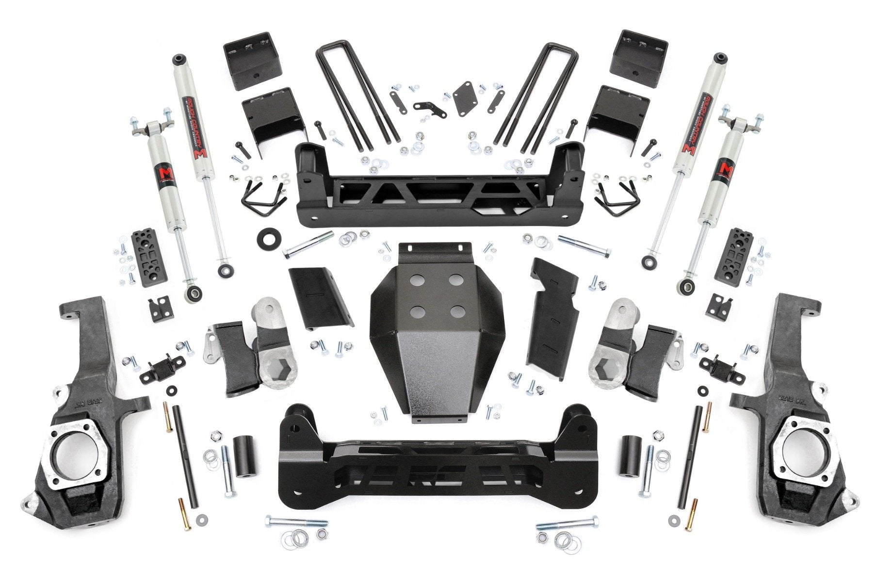 Rough Country 7.5 Inch Lift Kit NTD M1 Chevy/GMC 2500HD/3500HD 11-19 25340