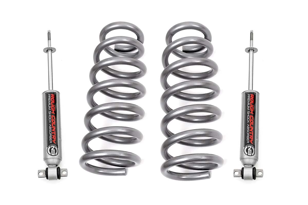 2" Dodge Leveling Coil Springs N3 Shocks 09-18 RAM 1500 2WD V8 30430