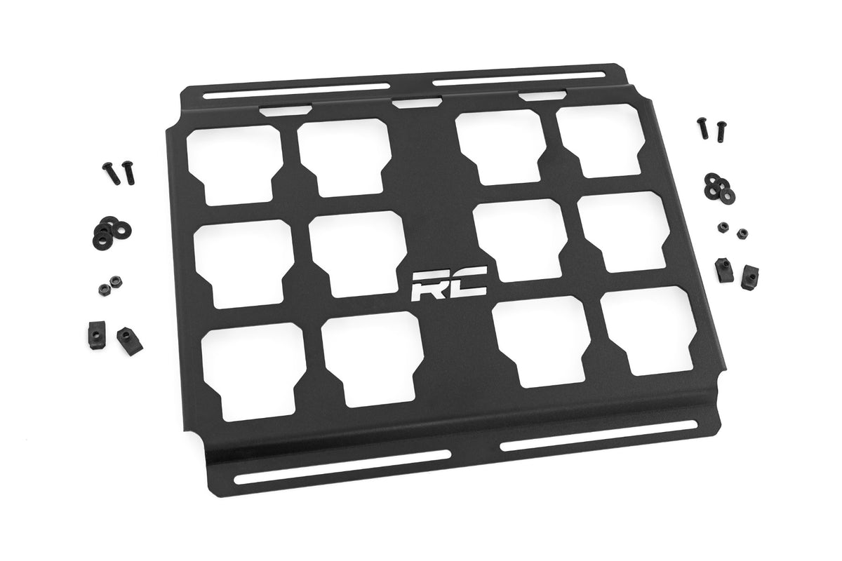 Rough Country Molle Packout Bracket | 3 Row 4 Column Mount | Universal 99107