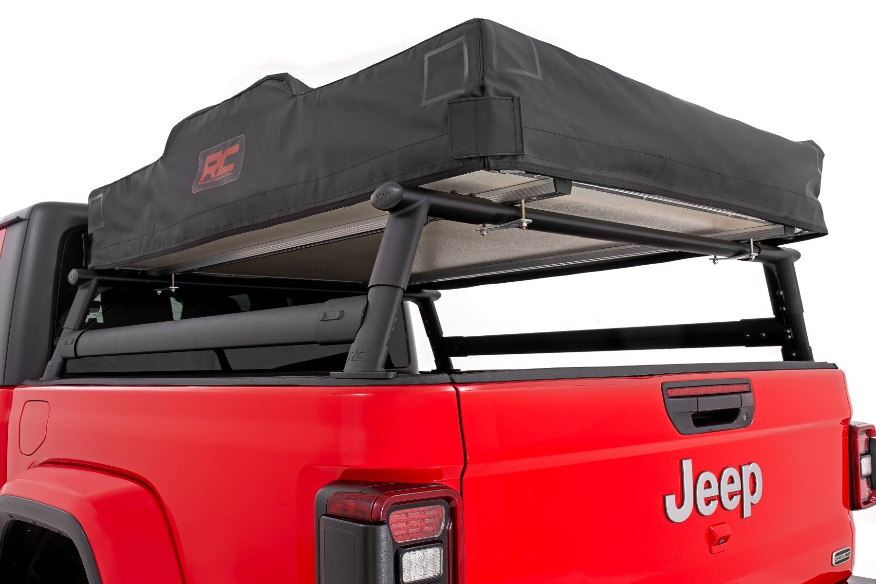 Rough Country Bed Rack Half Rack Aluminum Jeep Gladiator JT 4WD 20-23 10644