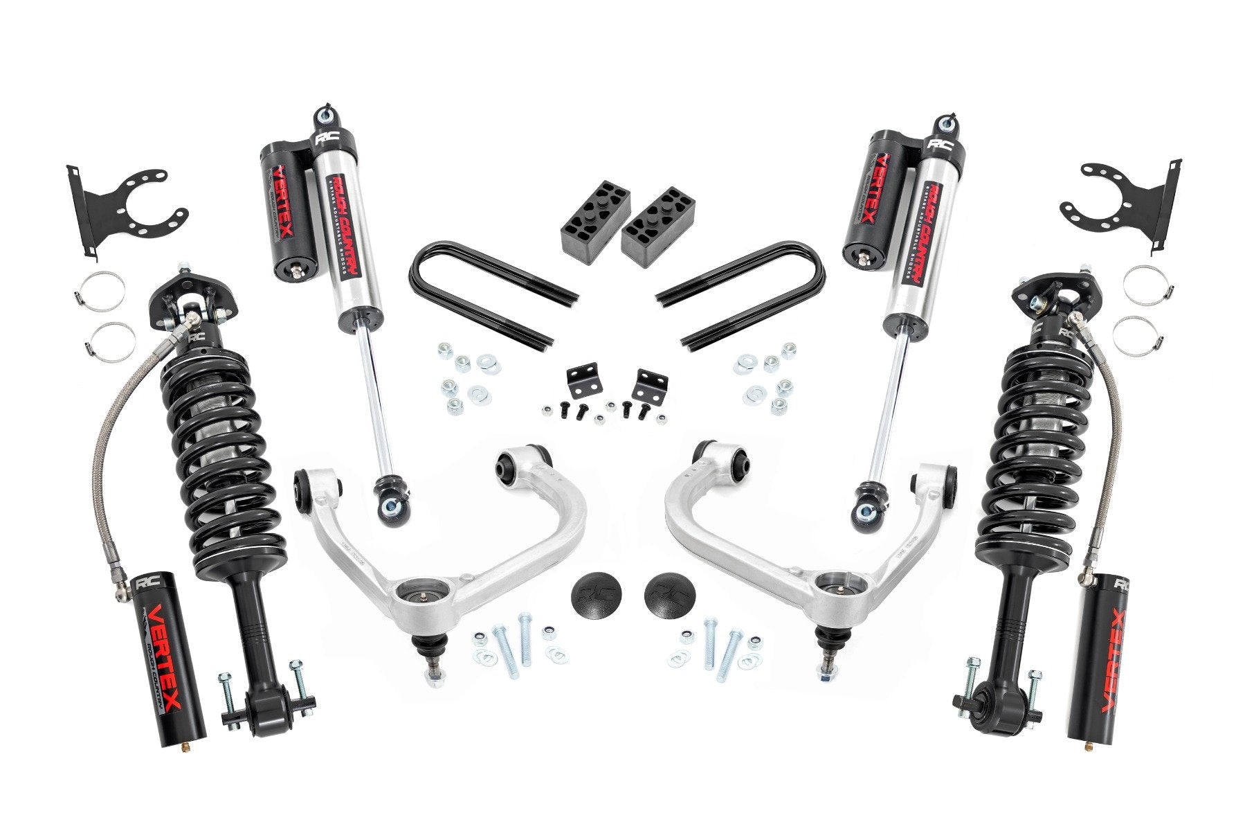 Rough Country 3" Lift Kit Forged UCA Vertex for Ford F-150 4wd 2021-2025 41450