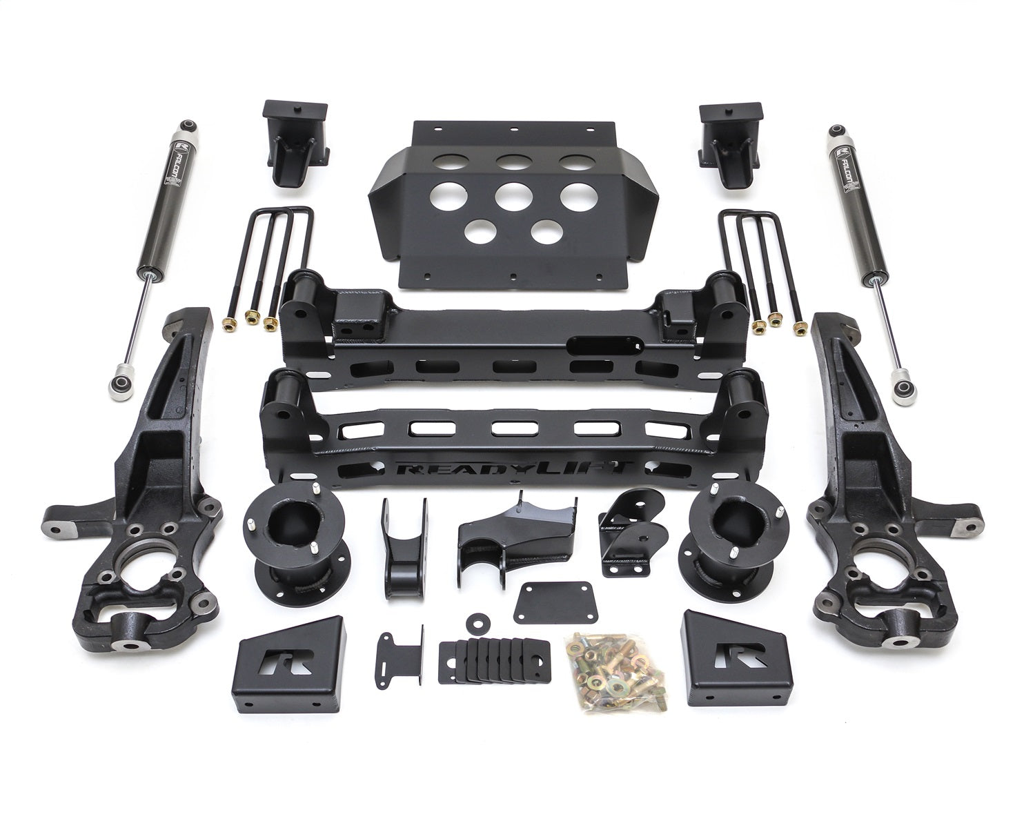 ReadyLift 6" Lift Kit Chevy GMC Silverado Sierra 19-23 With Falcon 1.1 Shocks BKMQ44-39600 -1