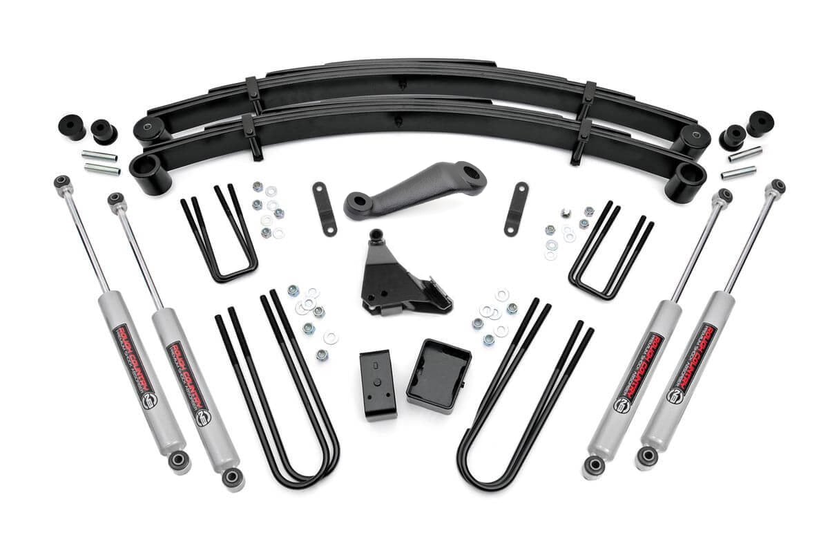 Rough Country 6" Lift Kit Rear Blocks For Ford F250/F350 Super Duty 99-04 49630