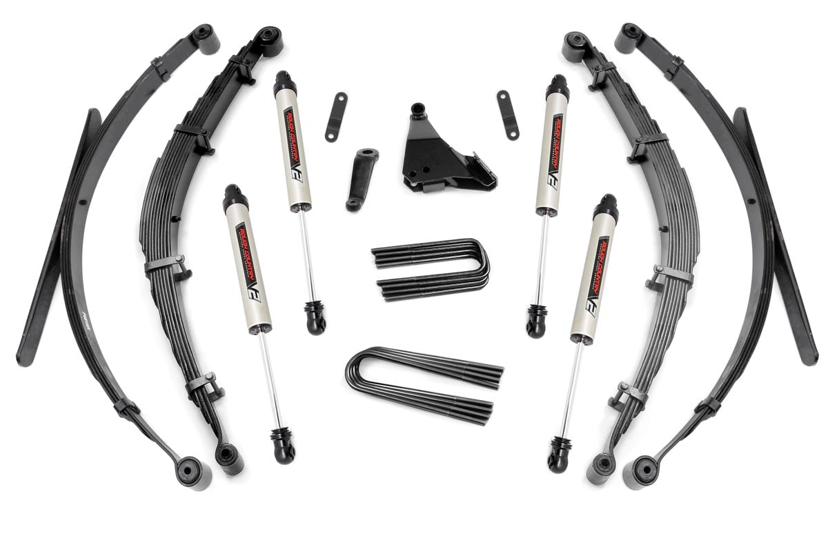 Rough Country 6in for Ford Suspension Lift Kit System w/V2 Shocks 49770