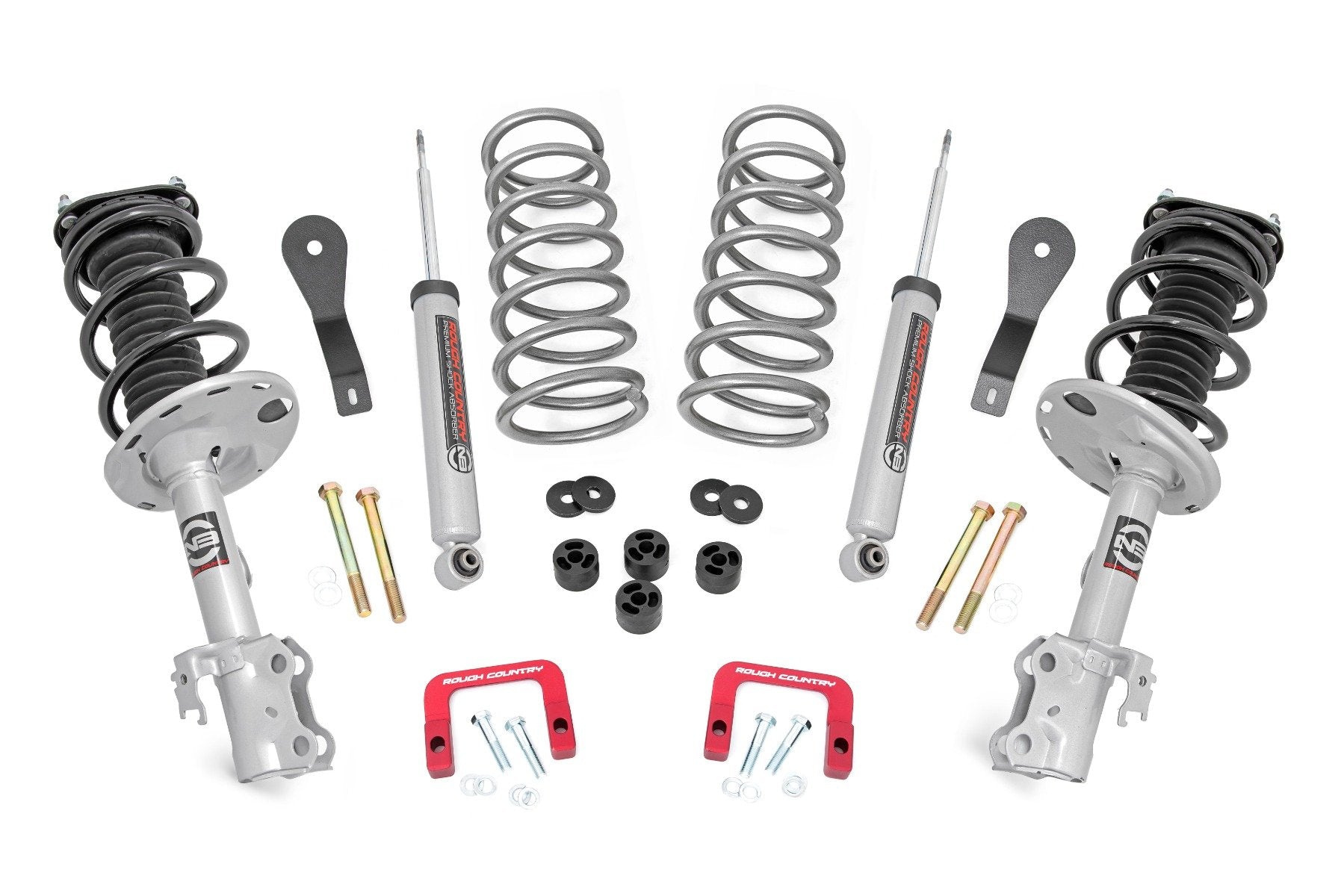 Rough Country 2.5" Lift Kit N3 Struts for Toyota RAV4 2019-2025 73131