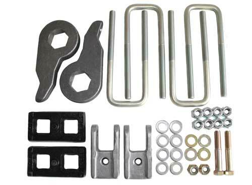 Chevrolet 1500 3" Lift Kit w/ 2" Lift Blocks 4WD 1999-2007 (6-lug)