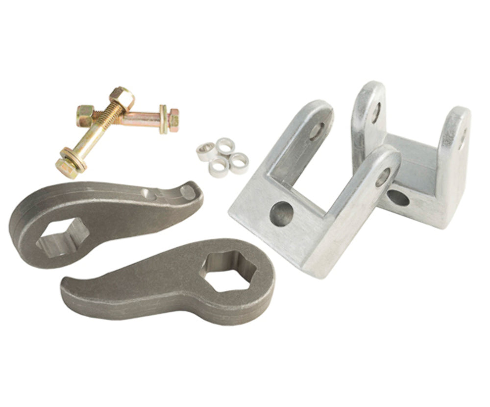 Chevy/GM 2020+ 2.5" Leveling Kit 2500 3500 HD 8-lug w/ Shock Extension Brackets -1