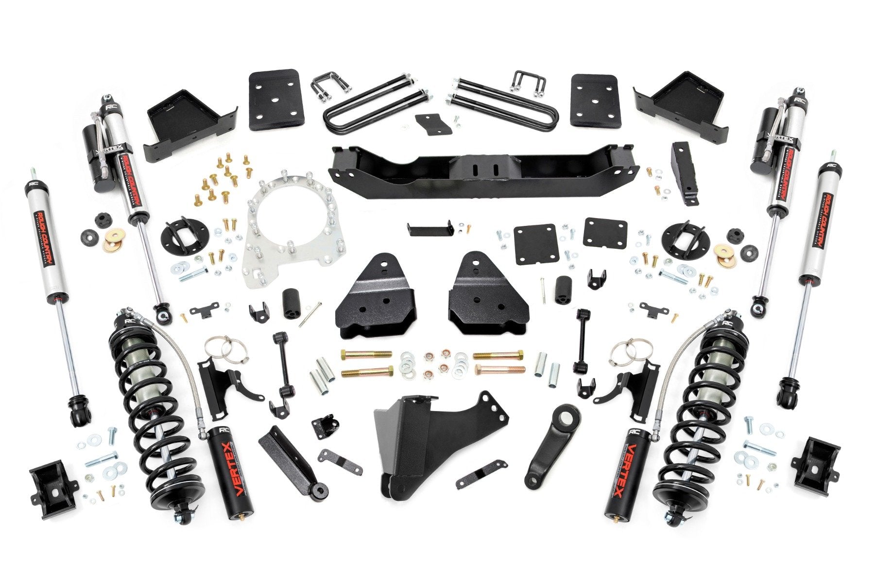 Rough Country 4.5" Lift Kit C/O Vertex for Ford Super Duty 4WD 2017-2022 -55057 55057