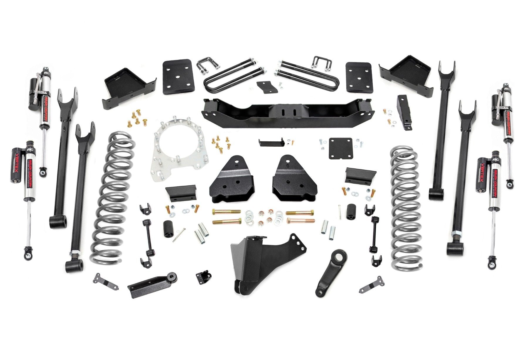 Rough Country 6" Suspension for Ford 4-Link Lift Kit 17-19 F-250/350 4in Axle 50850