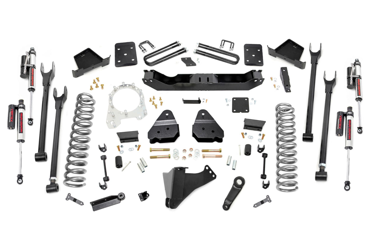 Rough Country 6" Lift Kit 4-Link For Ford Super Duty 4wd 17-22 56020