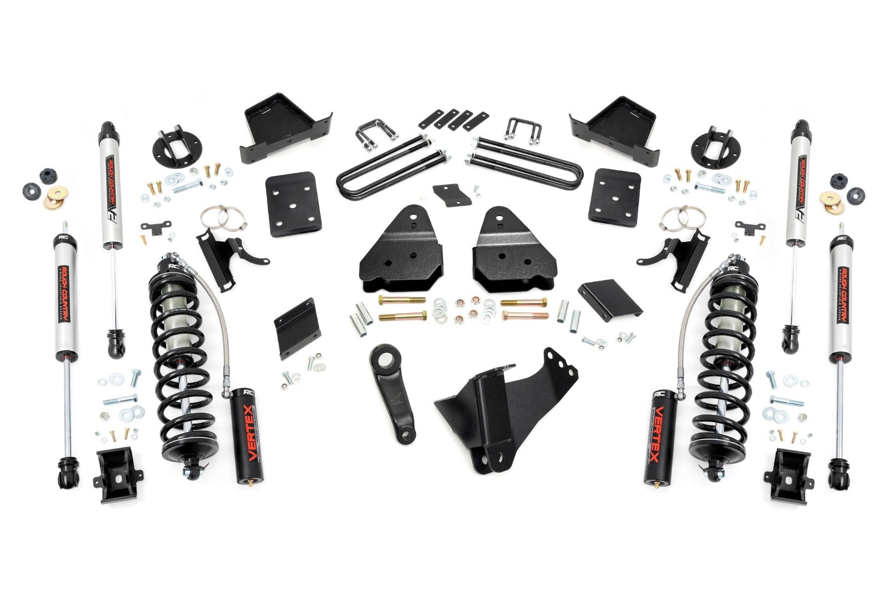 Rough Country 4.5" Lift Kit for Ford Super Duty 4wd 11-14 No OVLD C/O V2 53058