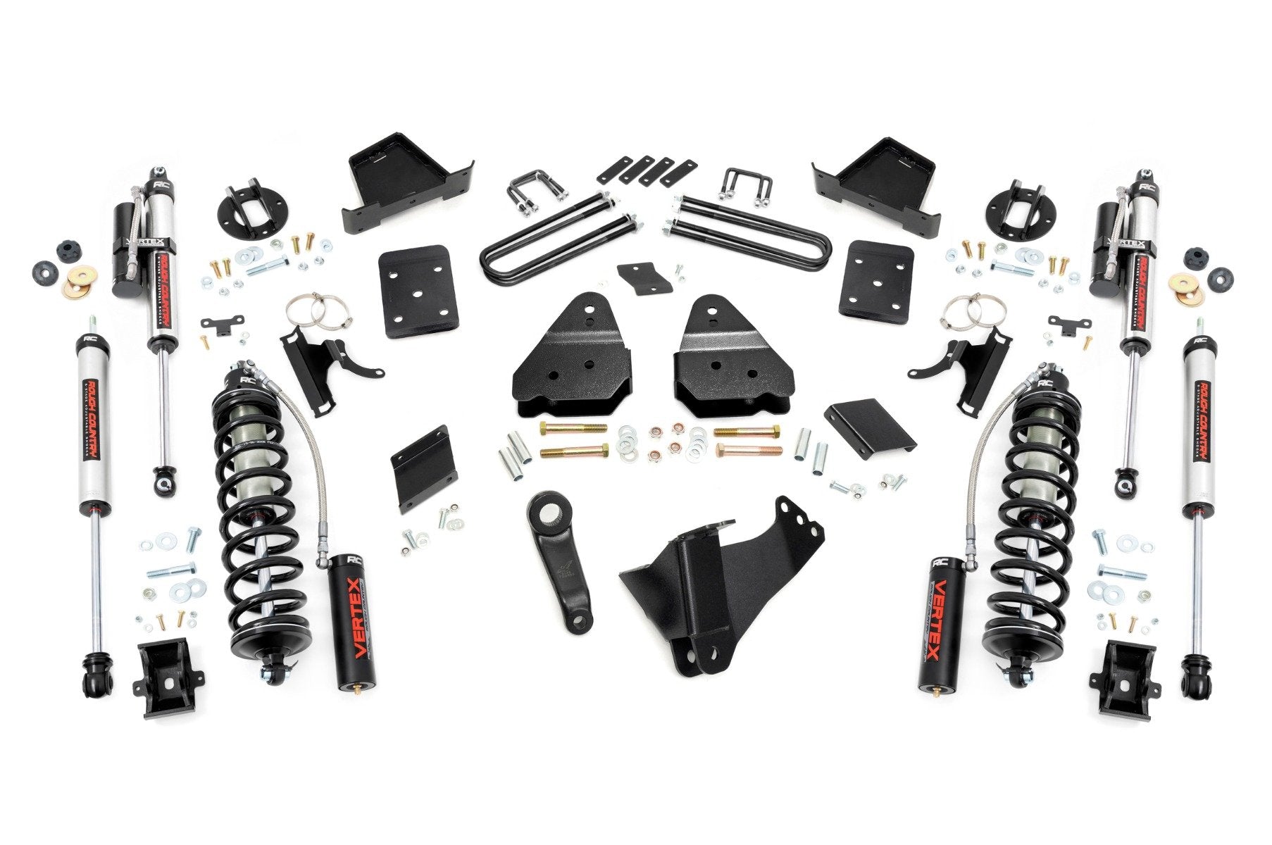 Rough Country 4.5" Lift Kit for Ford Super Duty 4wd 15-16 No OVLD C/O Vertex 53459