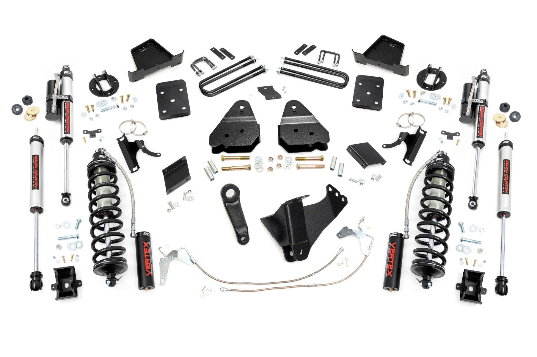 Rough Country 6" Lift Kit Diesel OVLD C/O Vertex for Ford Super Duty 15-16 54859