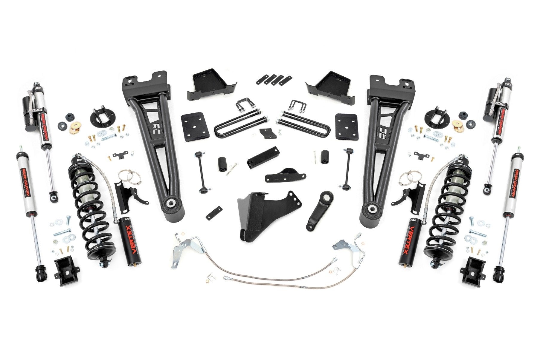 Rough Country 6" Lift Kit Diesel Radius Arm C/O Vertex for Ford Super Duty 08-10 53859