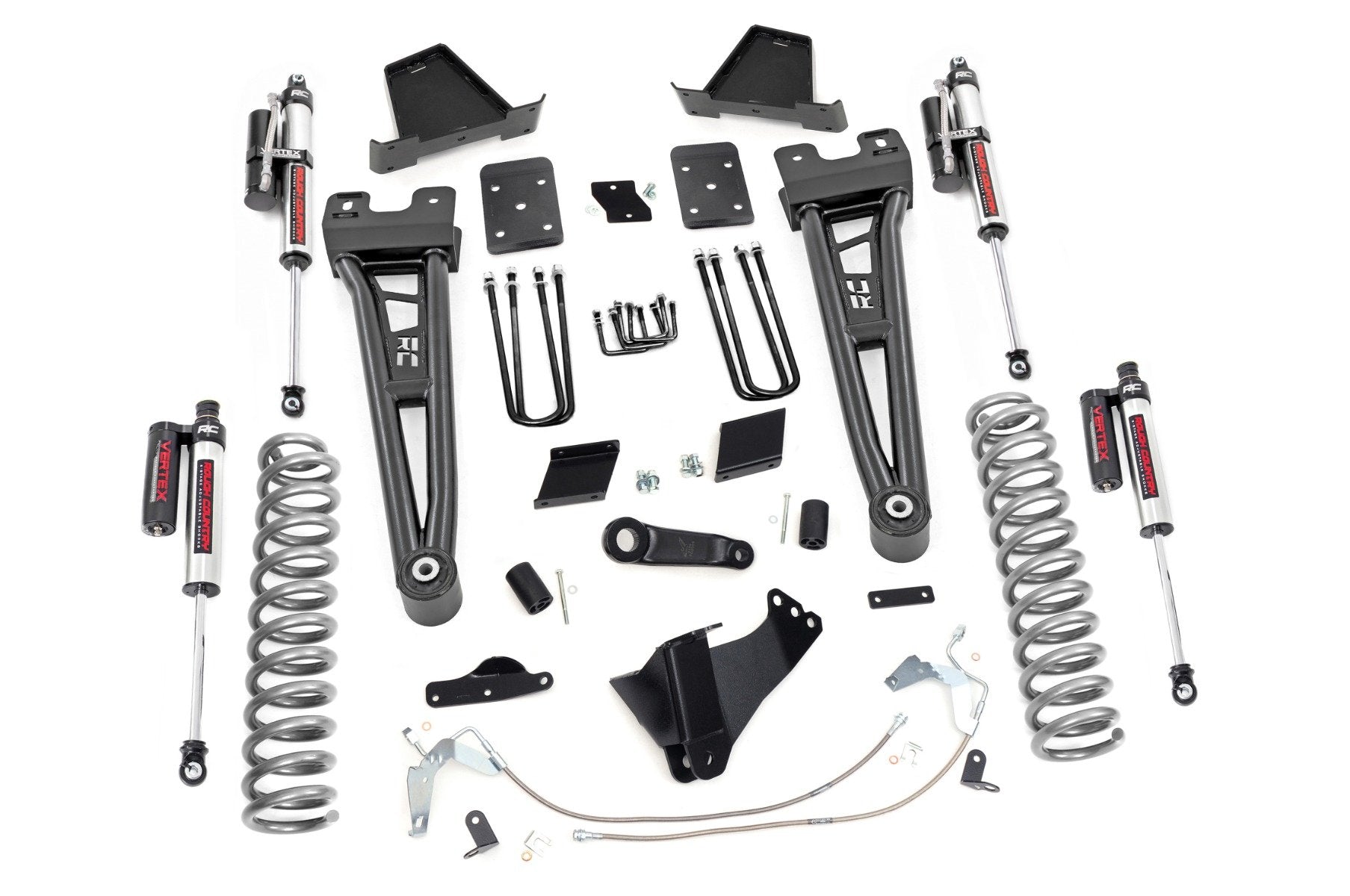 Rough Country 6in for Ford Radius Arm Lift Kit Vertex 15-16 F-250 Overloads 54250