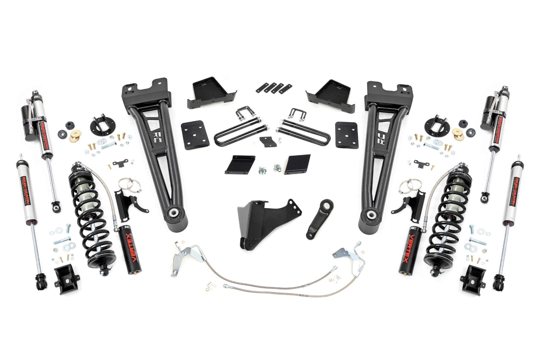 Rough Country 6" Lift Kit Diesel Radius Arm C/O Vertex for Ford Super Duty 11-14 54059