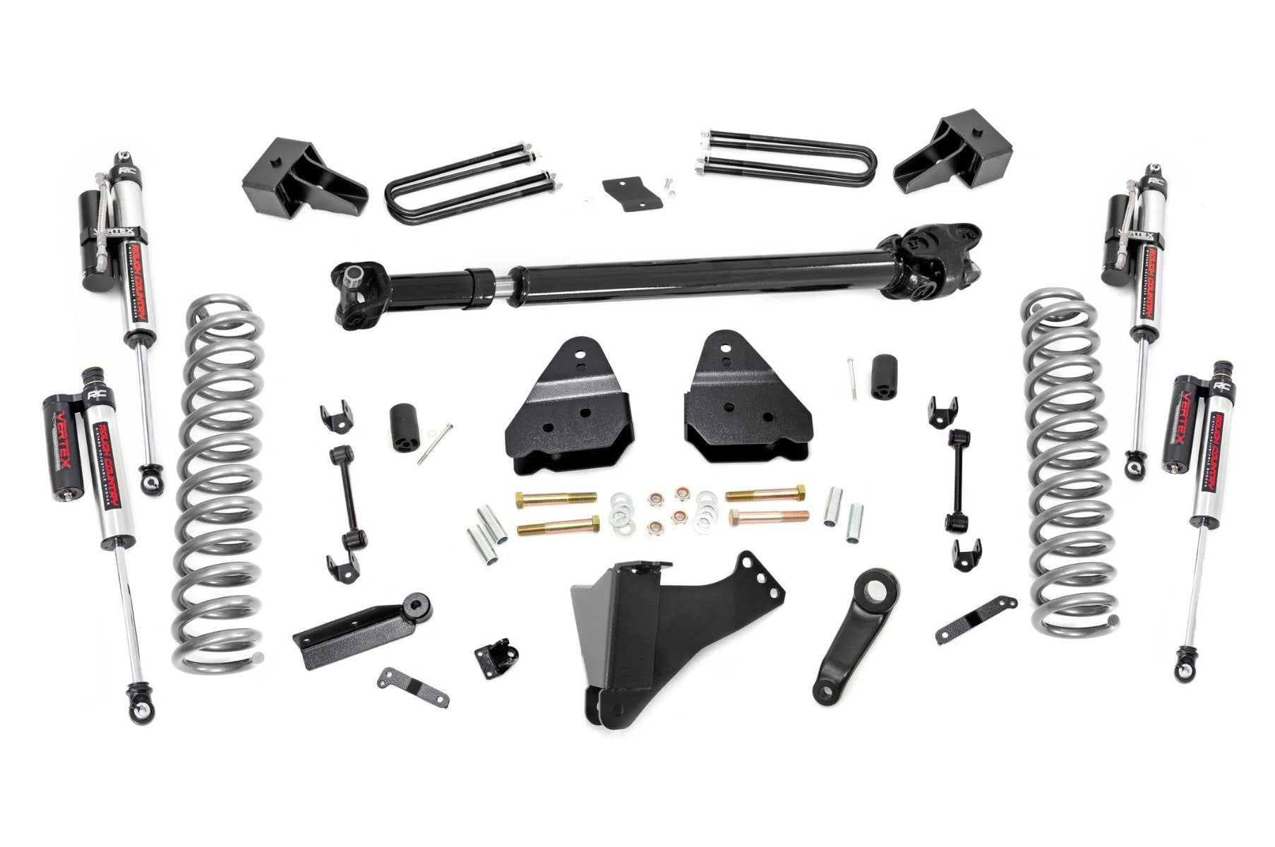 Rough Country 4.5" for Ford Vertex Shck F Driveshaft 17+ F350/450 Diesel Dually 55951