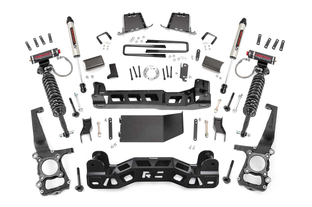 Rough Country 6in for Ford Suspension Lift Kit Vertex & V2 2014 F-150 4wd 57557