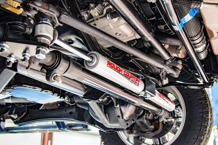 Ford F250 F350 Super Duty Dual Steering Stabilizer 05-24 4WD -7