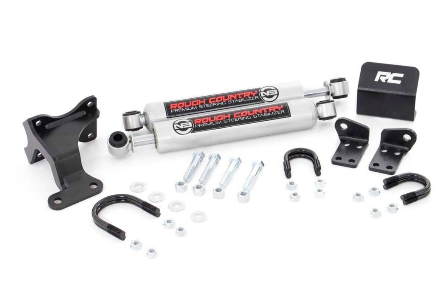 Dual Steering Stabilizer Jeep Wrangler JK JKU 2007-2018 -2