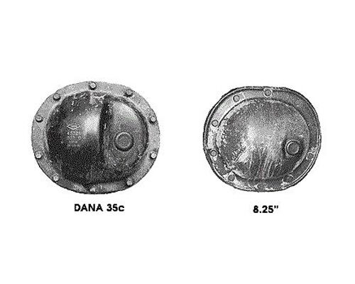 fits U-Bolts Dana 35 Axle for Jeep Cherokee XJ 84-01 *2.75 Inch Wide*