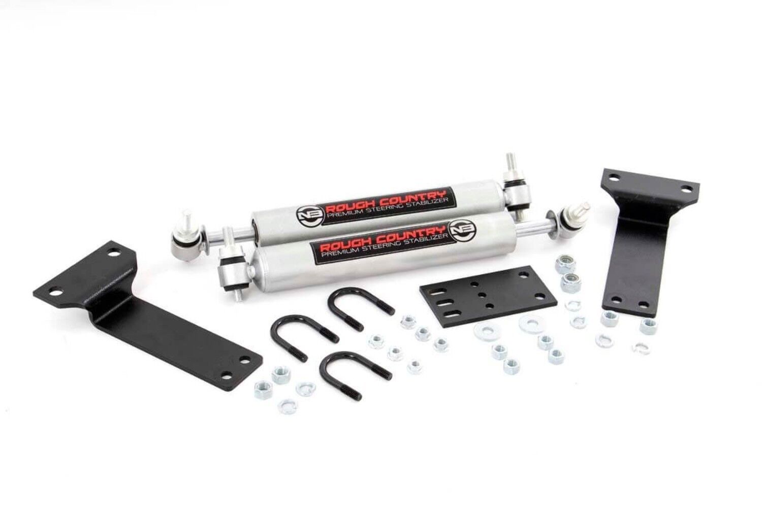 Ford F250 F350 Super Duty Dual Steering Stabilizer 99-04 4WD -2