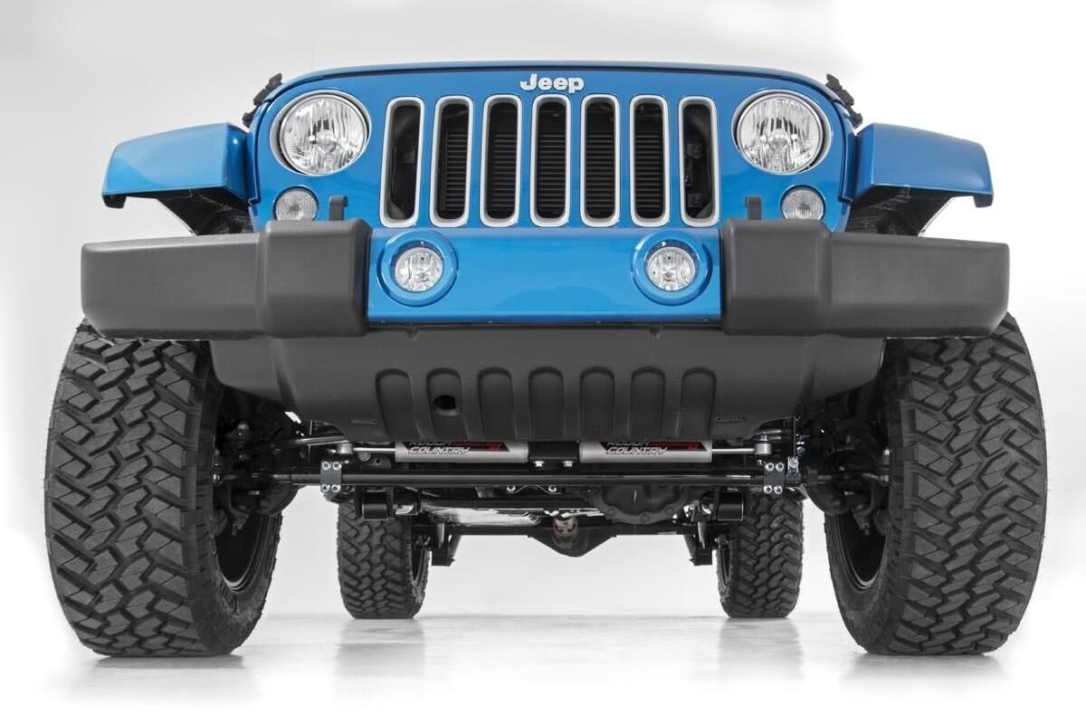 Dual Steering Stabilizer Jeep Wrangler JK JKU 2007-2018 -3