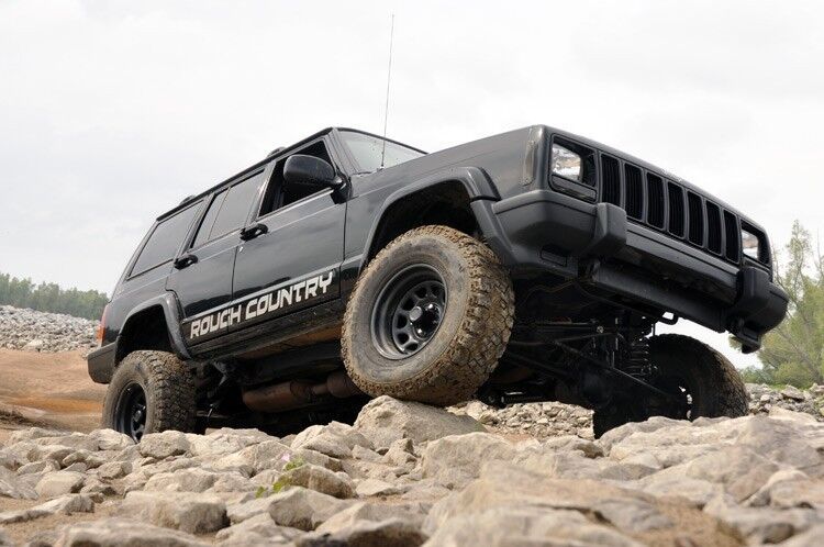 Rough Country 4.5" Long Arm Susp Lift Kit For Jeep Cherokee XJ 84-01 NP242 -2