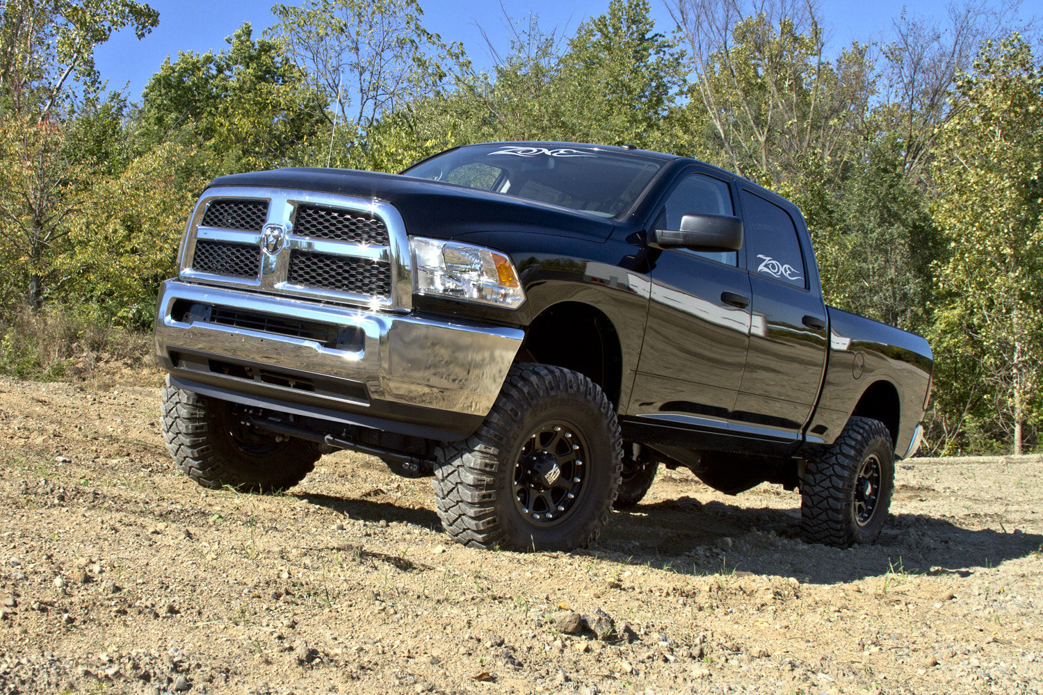 Zone Offroad for Dodge Ram 3500 6.5" Suspension System Lift Kit 13-18
