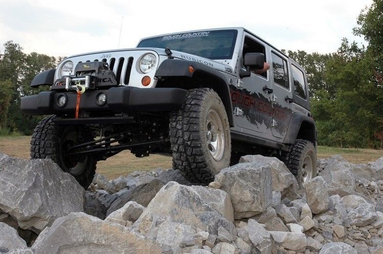 Rough Country 4" X-Series Lift Kit w/ Shocks for Jeep Wrangler JL/JKU 07-18 4dr