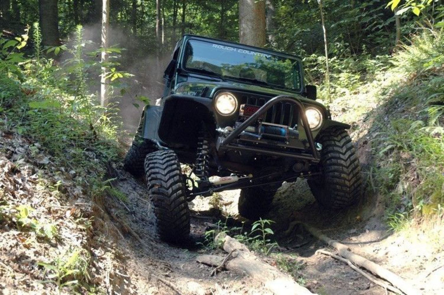 Rough Country 6" X-Series Suspension Lift Kit For Jeep Wrangler TJ 1997-2006 -5