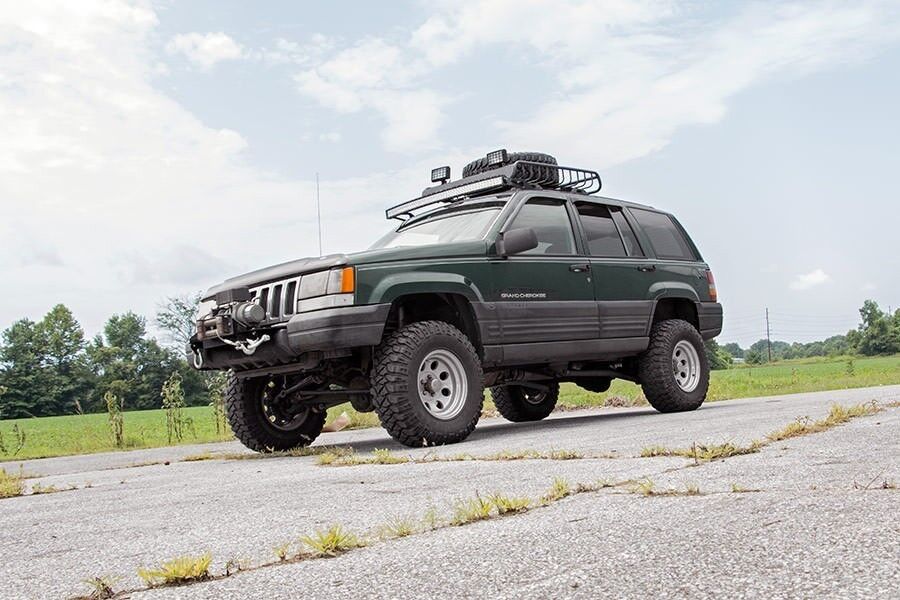 50" Curved LED Mount Jeep Grand Cherokee ZJ 93-98 (NO Light) -4