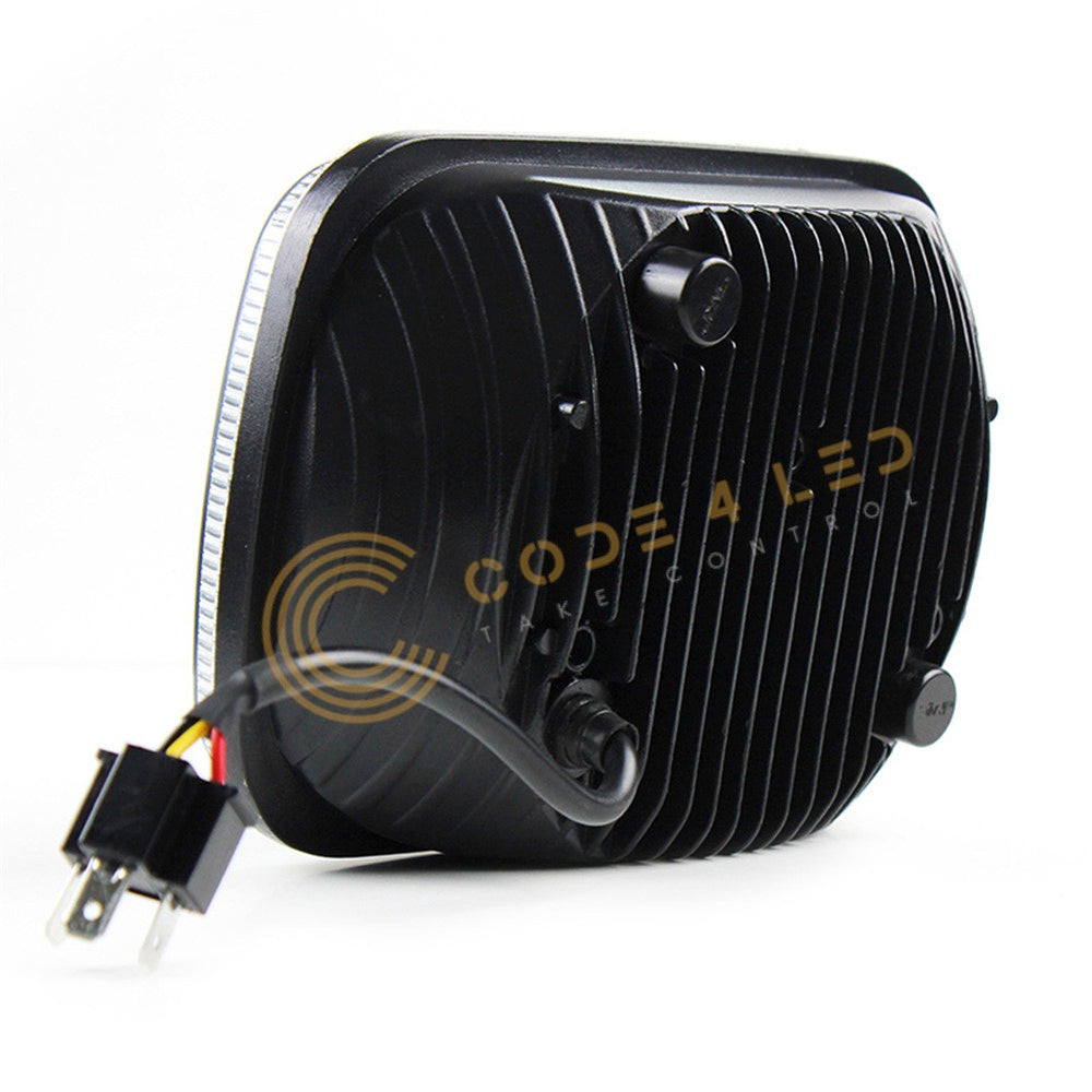 Code 4 LED Supply 5x7 Headlight with Halo (C4-57-HALO) -2