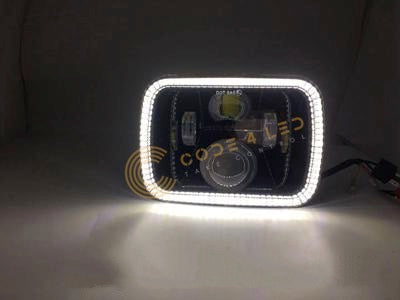 Code 4 LED Supply 5x7 Headlight with Halo (C4-57-HALO) -8