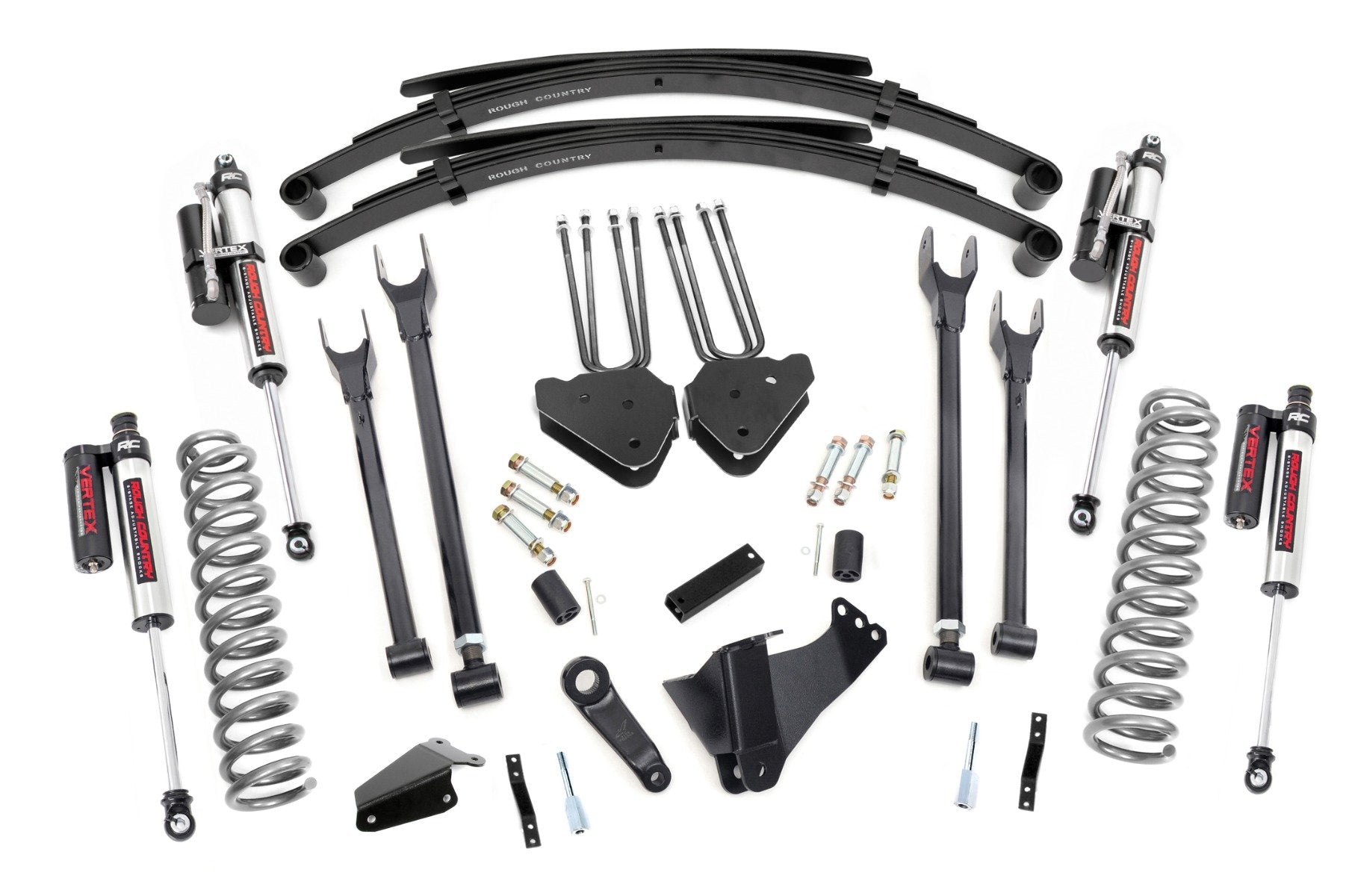 Rough Country 8in for Ford 4-Link Lift System w/Vertex 05-07 F250/350 Diesel 59050